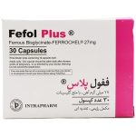 ففول پلاس کپسول 27 میلی گرم 30 عددی ـ اینترافارم